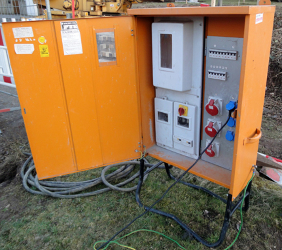 Baustromkasten bei Elektrotechnik Nill GmbH in Bodelshausen