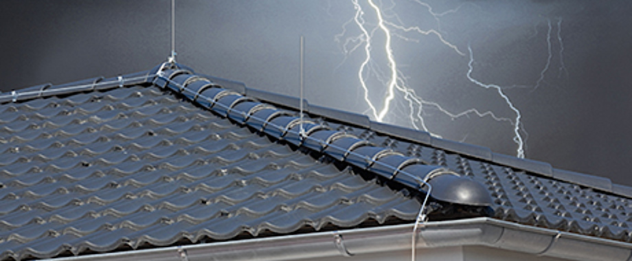 Äußerer Blitzschutz bei Elektrotechnik Nill GmbH in Bodelshausen