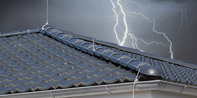 Äußerer Blitzschutz bei Elektrotechnik Nill GmbH in Bodelshausen