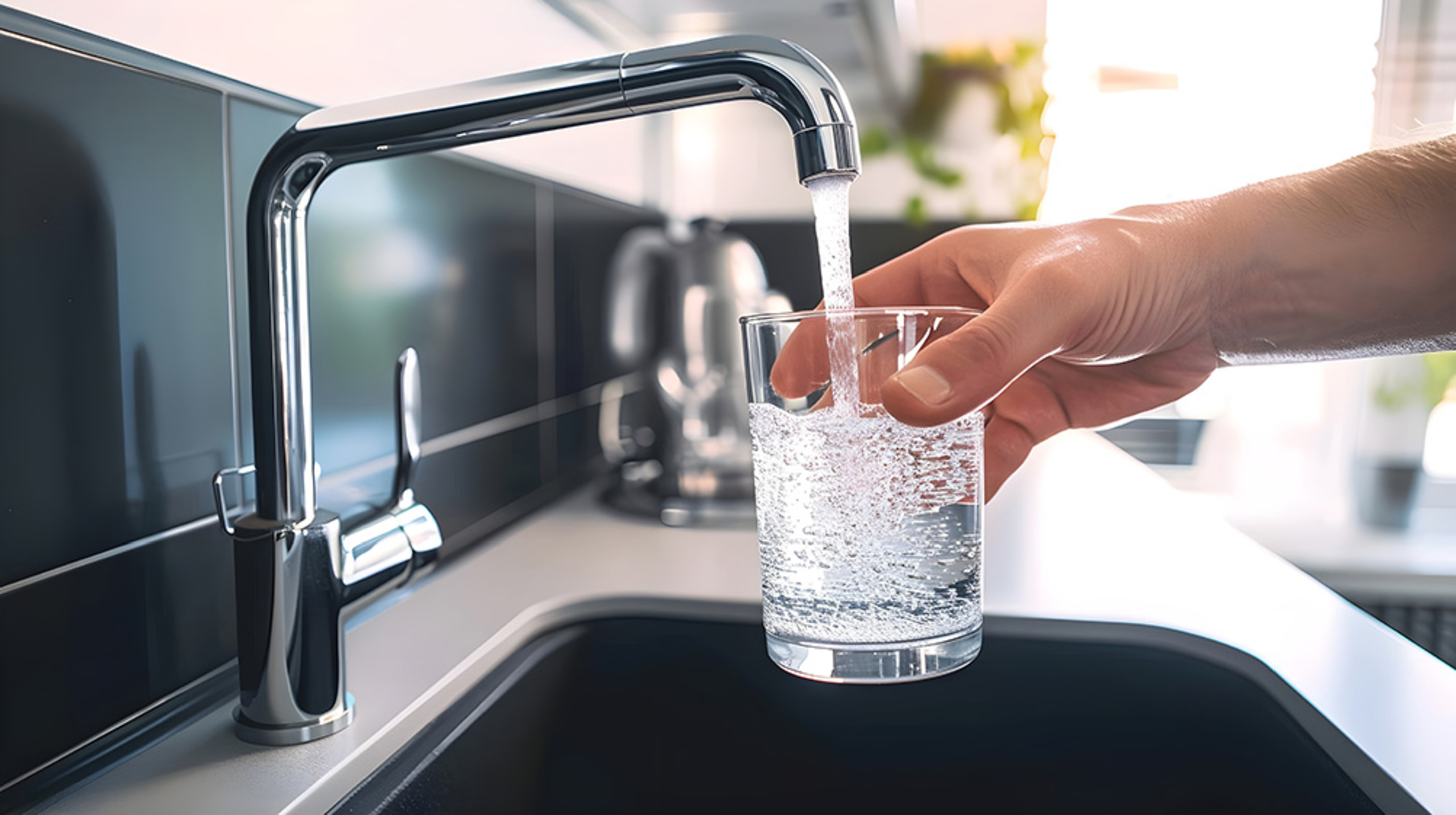 Trinkwasser­installation bei Elektrotechnik Nill GmbH in Bodelshausen